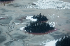 Two islands, Wood Buffalo National Park, Alberta, Canada