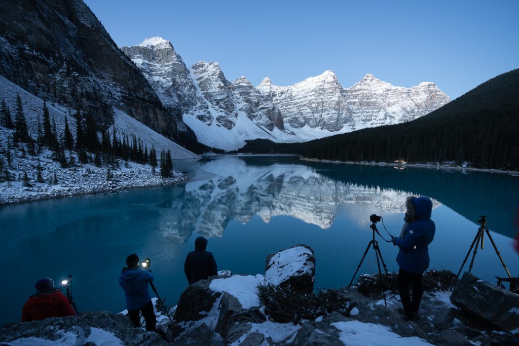 Banff photo tours in the Canadian Rockies led by professional photographer & certified guide, Nick Fitzhardinge
