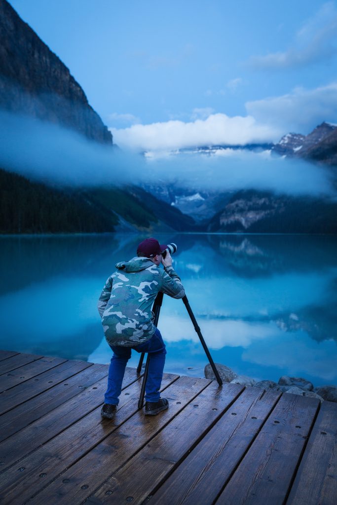 Lake Louise photo tours in the Canadian Rockies led by professional photographer & certified guide, Nick Fitzhardinge